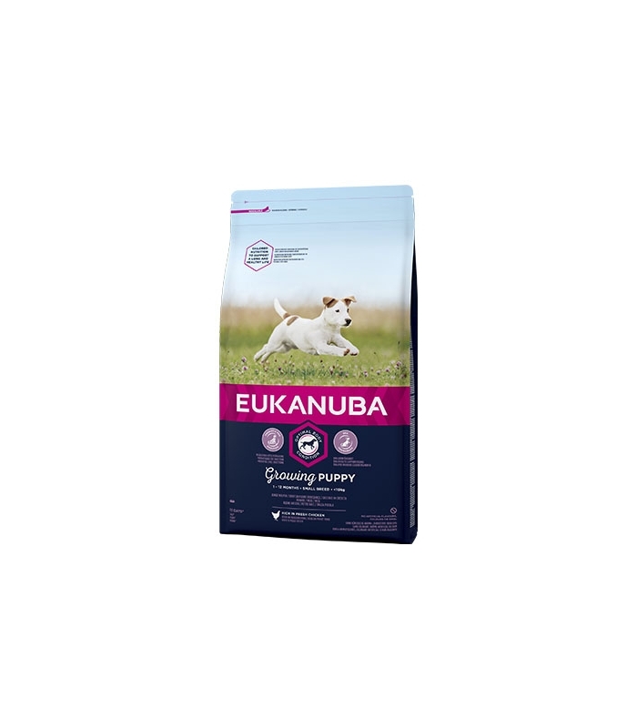 3 Kg. Eukanuba Puppy Small Breed pienso cachorros razas pequeñas