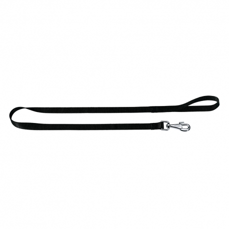 Correa Nylon Club G Negro para perros Ferplast