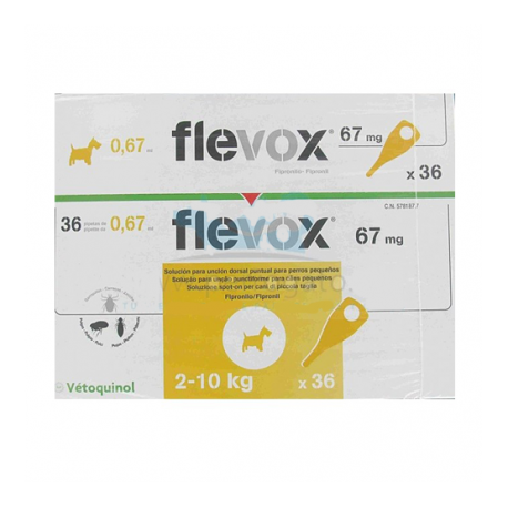 Vetoquinol-Flevox para Perro de 2-10 kg (1)