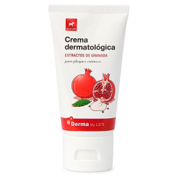 Crema dermatológica con extracto de Granada para perros.