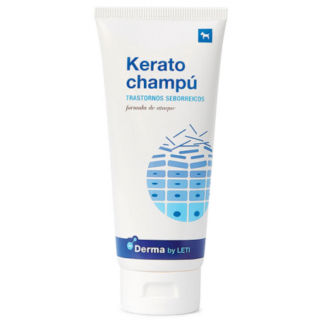 Kerato Champu ataque transtornos seborreicos