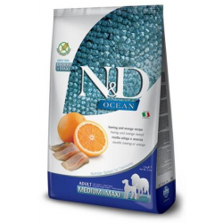 Farmina ND Dog Ocean Grain Free Medium Maxi Arenque pienso para perros