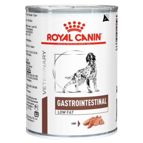 Royal Canin Veterinary Diets-Gastro Intestinal Low Fat Húmedo 410gr. (1)
