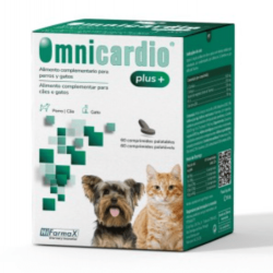 Hifarmax omnicardio perros y gatos. Comprimidos