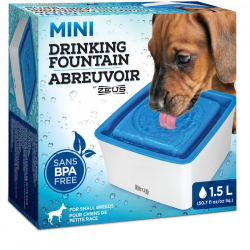 Zeus Mini Bebedero Fuente para perros para perros