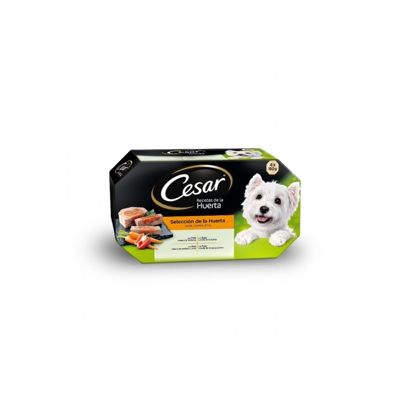 Cesar Recetas De La Huerta Tarrinas Para Perros 24X150gr