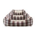 Cama Bold Cuna Vichy Tile Para Perros