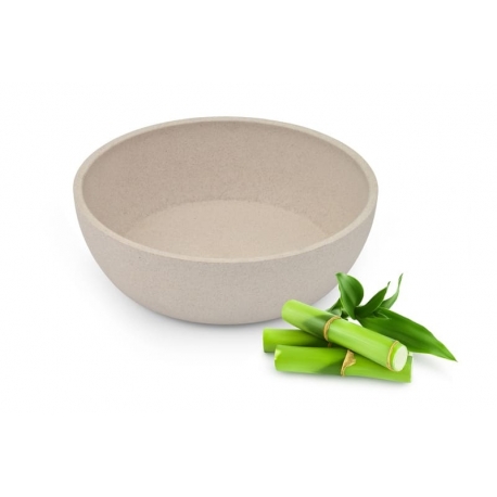 Comedero Bambú Beige Nayeco Para Perro