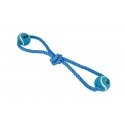 Cuerda Dental Con Pelotas Nayeco 50 Cm Para Perro