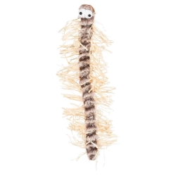 Juguete Ciempies Rafia Trixie Para Gato 33 Cm