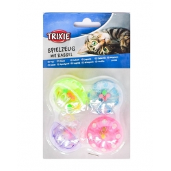 Pack Pelotas Sonajero Trixie Para Gato 4,5 Cm