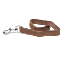 Correa Gloria Pets Nobuk Color Marrón Para Perros
