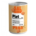 Latas Plet para perros adultos. Salmón con guisantes.