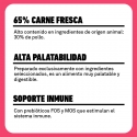 Latas Plet para perros adultos. Pollo con zanahorias.