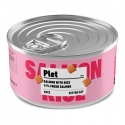 Latas Plet para Gatitos. Salmón con arroz.