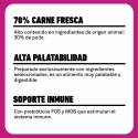 Latas Plet para Gatos esterilizados. Pollo con arroz.
