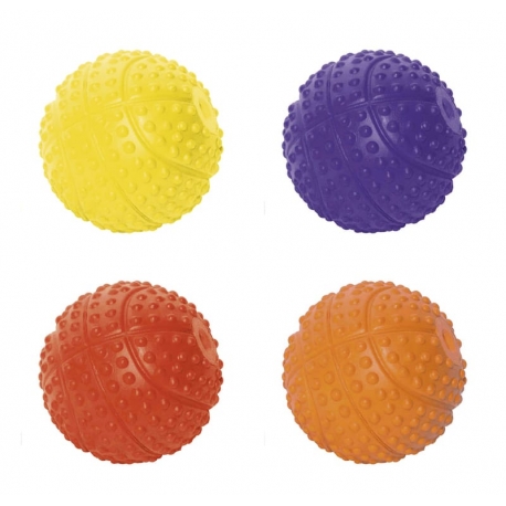 Pelota Baloncesto Gloria Con Sonido Para Perro 5,5 Cm