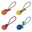 Pelota Con Cuerda Gloria Atomball Para Perro 9x30 Cm