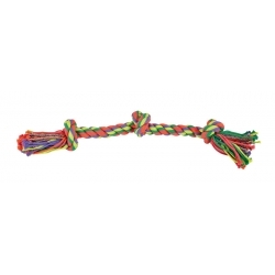Cuerda Dental Nayeco Con Tres Nudos Para Perro 52 Cm