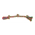 Cuerda Dental Nayeco Con Tres Nudos Para Perro 52 Cm