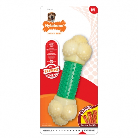Mordedor Nylabone Extreme Double Action Chew Para Perro M