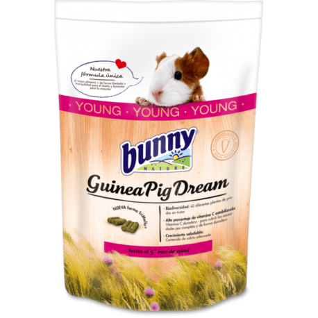 Bunny Pienso Sueño Joven 750 g Para Cobaya