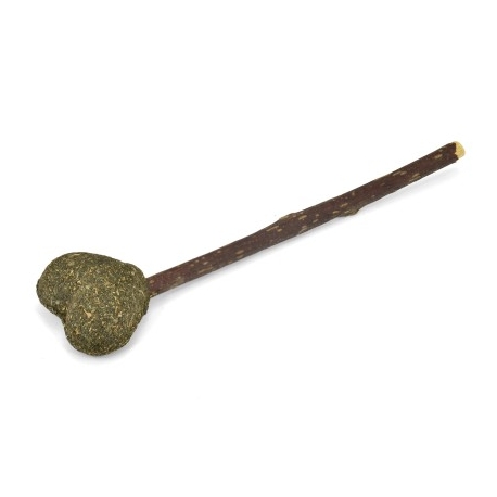 Stick Silver Vine Con Corazon Catnip Nayeco Para Gato 12 Cm