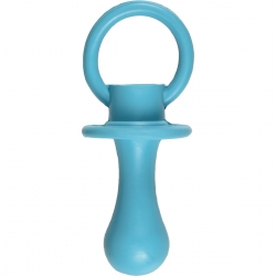 Flamingo Dog Chupete Goma Azul 12 cm