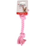 Flamingo Dog Cuerda Izra Rosa 20 cm