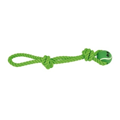 Nayeco Dog Cuerda Dental Nudo y Pelota 45 cm