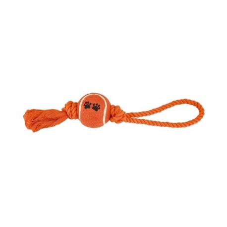 Nayeco Dog Cuerda Dental Pelota y Asa 33 cm