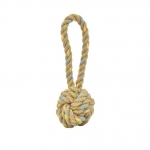 Nayeco Dog Eco Pelota Con Tirador Cañamo