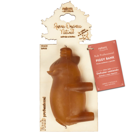 Rub Dog Retorn Eco Piggy Bank Large