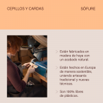 Cepillo Oval Cerdas Naturales Söfure Jolly brush