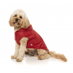 Chubasquero para perros FuzzYard Filipside Rojo