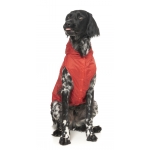 Chubasquero para perros FuzzYard Filipside Rojo
