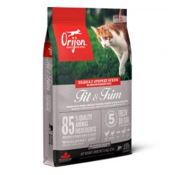 Pienso Orijen Fit&Trim para gatos con Pollo