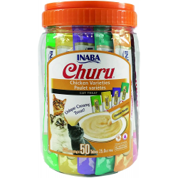 Bote Churu para gato adulto Pure Mix de Pollo 50x14gr