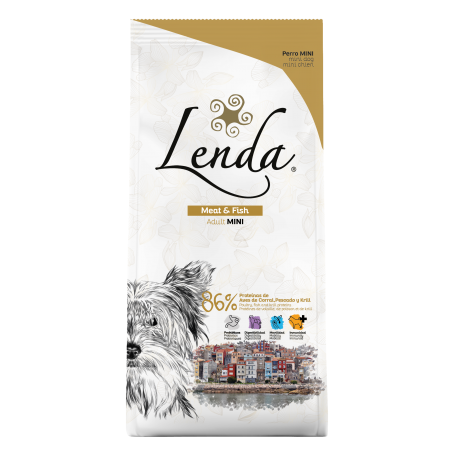 Pienso para perros mini Lenda Dog con carne y pescado