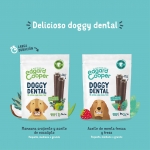 Sticks dentales para perros pequeños Edgard & Cooper con manzana y eucalipto