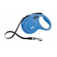 Flexi New Classic correa extensible de cinta azul 8m