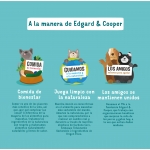 Pack de latas para perros Edgard & Cooper con salmón fresco y pavo