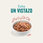 Pack de latas para perros mayores Edgard & Cooper con pollo fresco y salmón