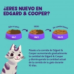 Pack de comida húmeda para gatos Edgard & Cooper con salmón y pollo