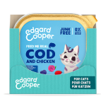 Pack de comida húmeda para gatitos Edgard & Cooper con pollo