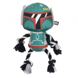 For Fan Pets Juguete para perros Cuerda Boba Fett