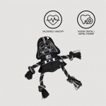 For Fan Pets Juguete para perros Cuerda Darth Vader