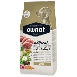 Pienso para Perros Ownat Classic Duck con Pato