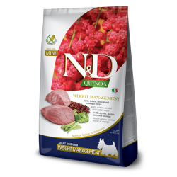 Farmina ND Quinoa Weight Management Pienso para perros minis de Cordero
