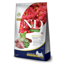 Farmina ND Quinoa Digestion Pienso para perros mini de Cordero